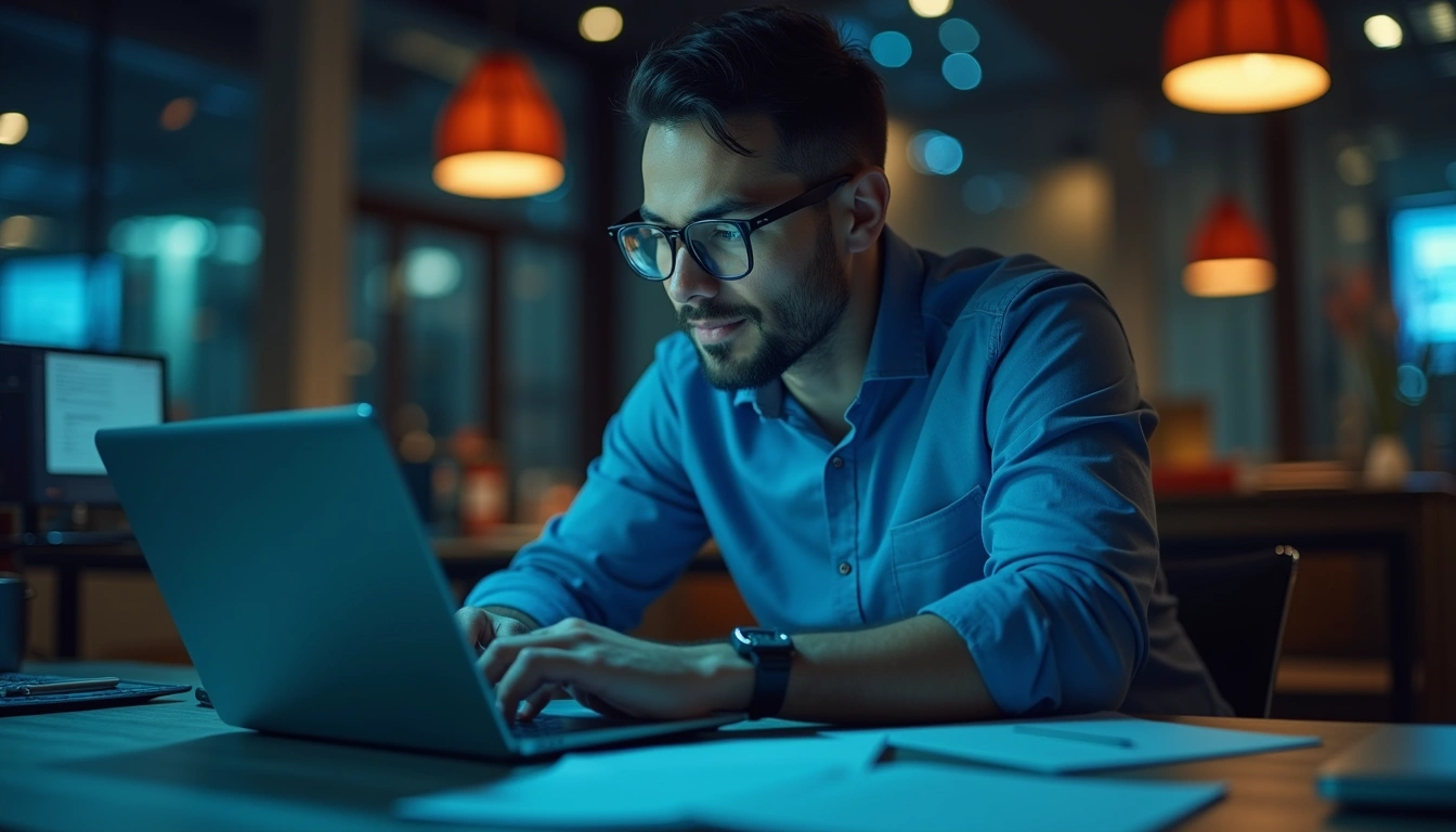 Empresário analisando caminhos estratégicos para melhorar resultados digitais