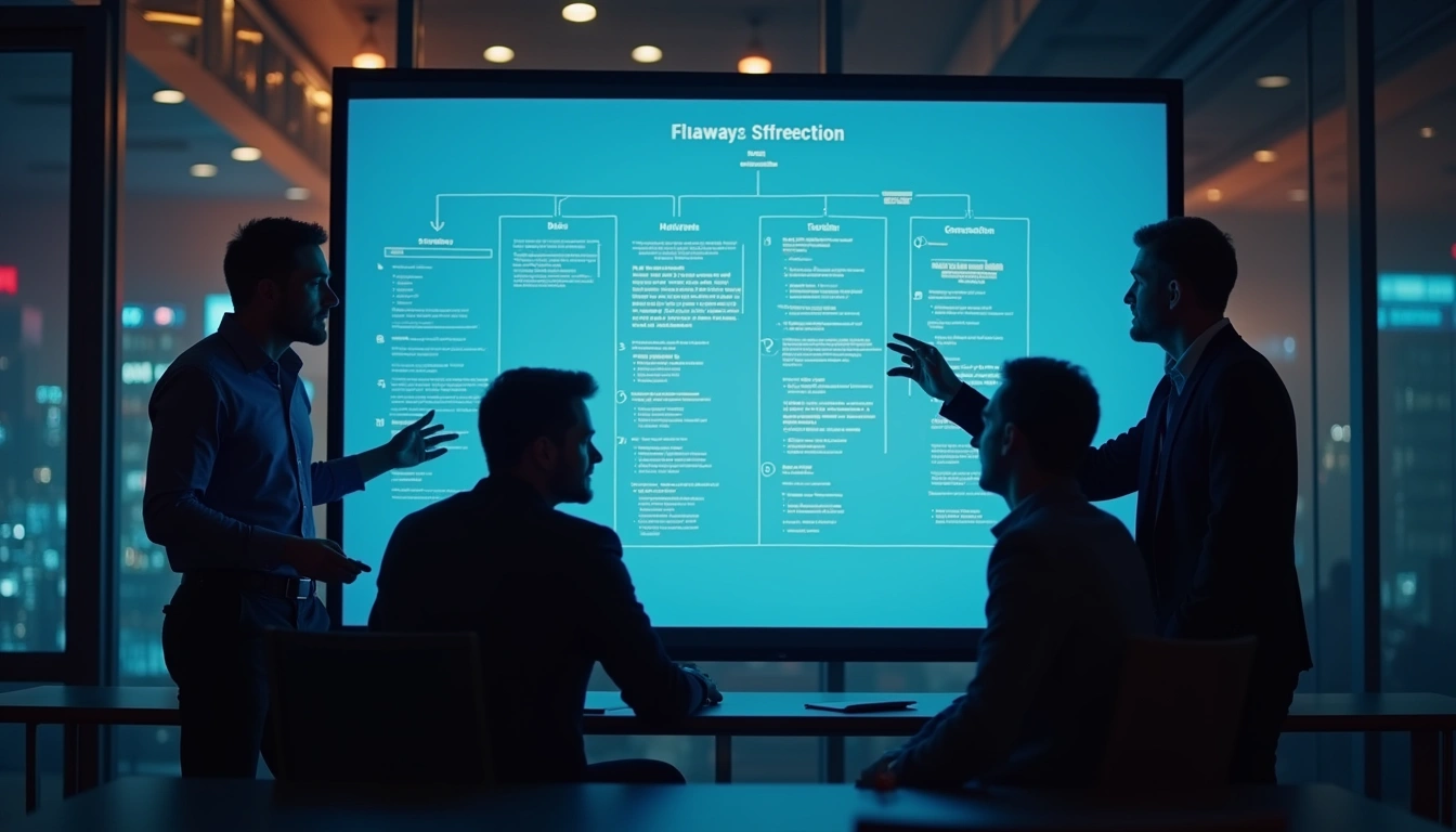 Time estratégico alinhando estrutura de página de vendas e narrativa de conversão