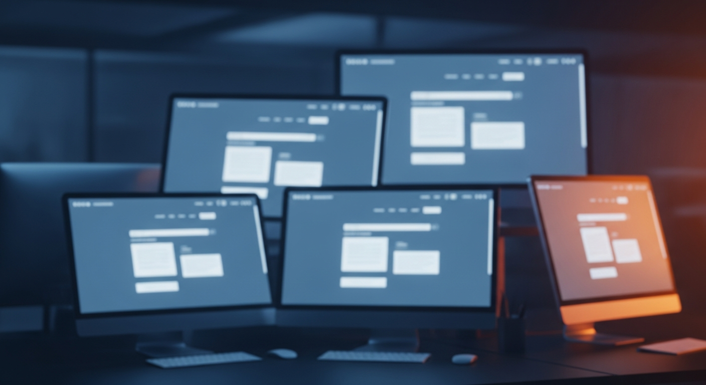 Site institucional com comunicação genérica e baixa clareza de posicionamento